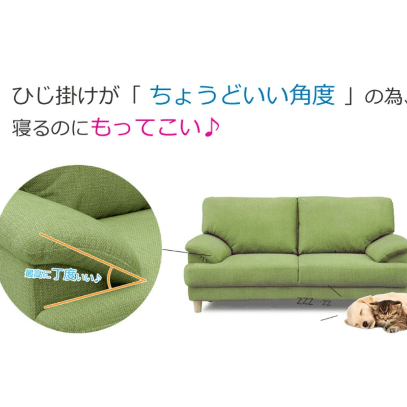 ソファー 傷つきにくい 2人掛けソファ 傷つきにくいソファ3 | Interior Festa