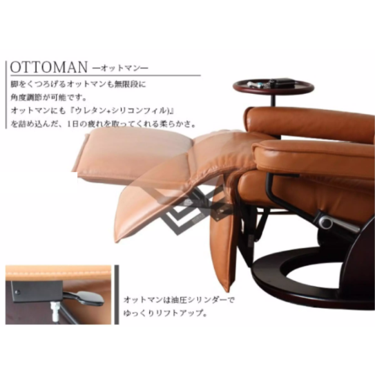 カペラ パーソナルチェア ブラウン/ブラック | Interior Festa