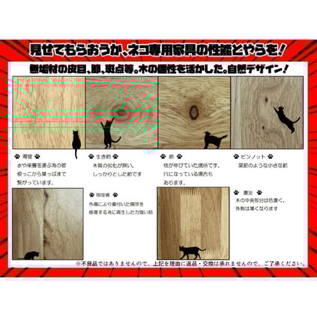 ネコ家具 幅75cm ペットクローゼット CAT HUS