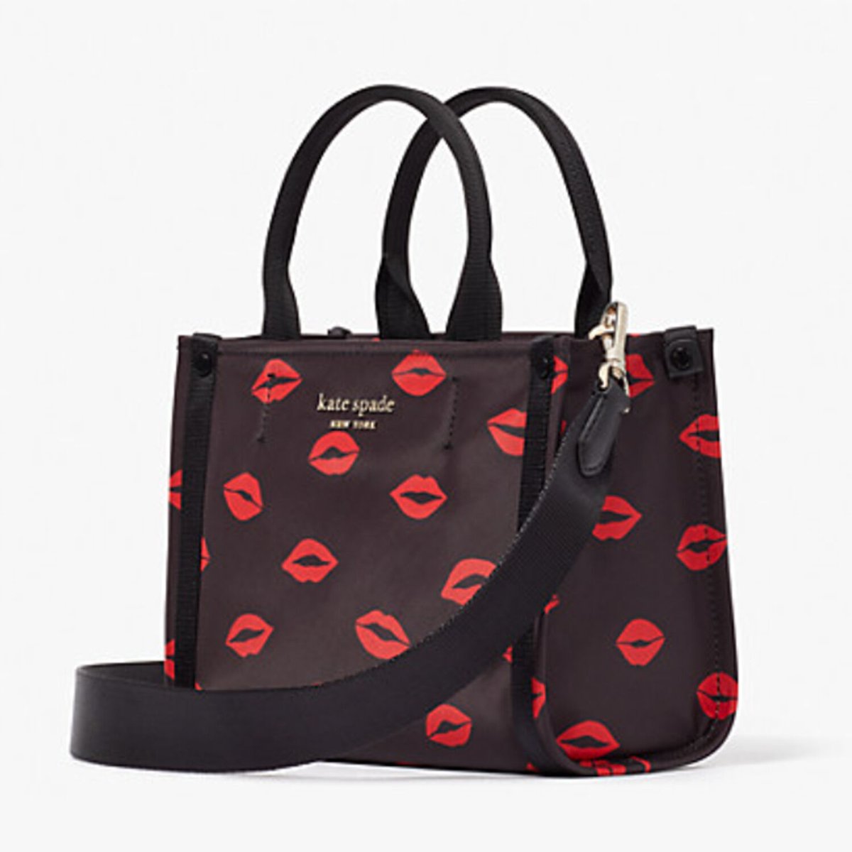 Kate Spade 可愛いリップ柄ミニ トートバッグ | SKT U.S.brand s...