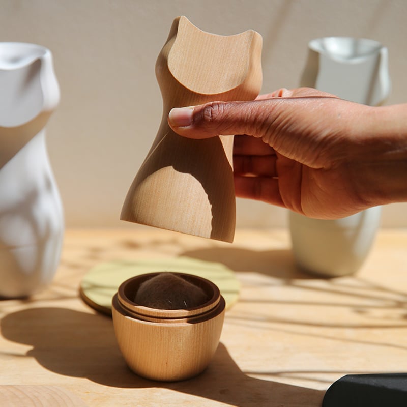 たまき│猫の分骨用骨壺・お位牌（クリア） | TaMaKi ┃公式オンライン