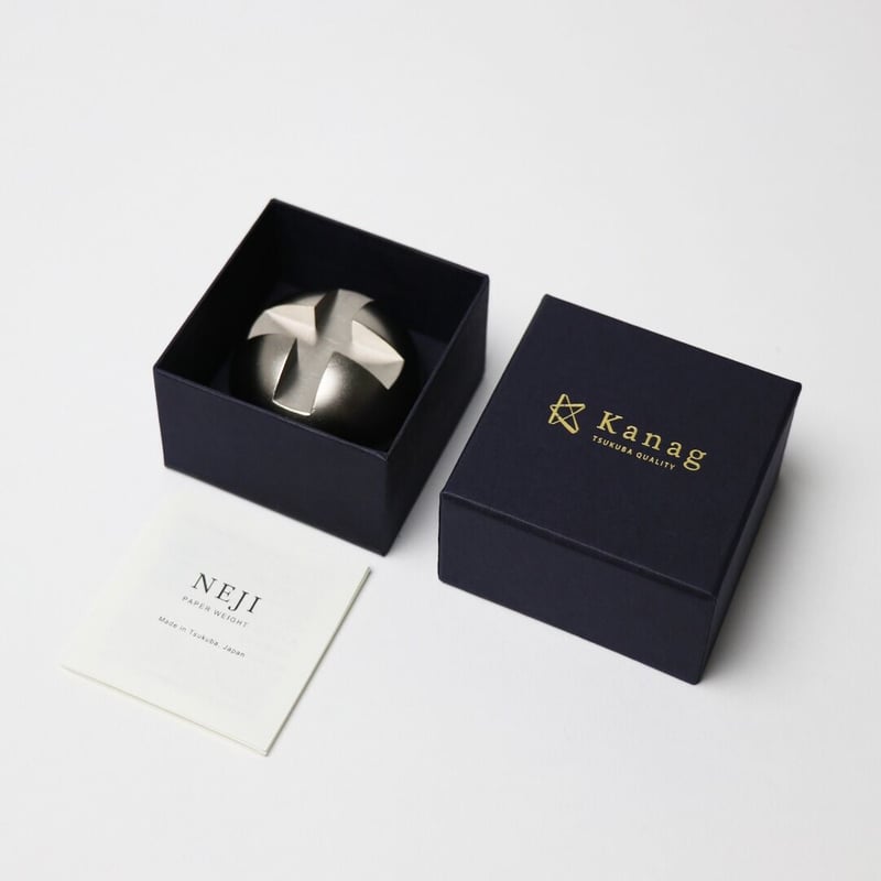 NEJI（ペーパーウェイト）Silver KOK-01-002 | Kanag
