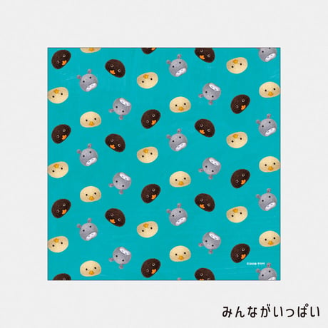 くっつくタオル