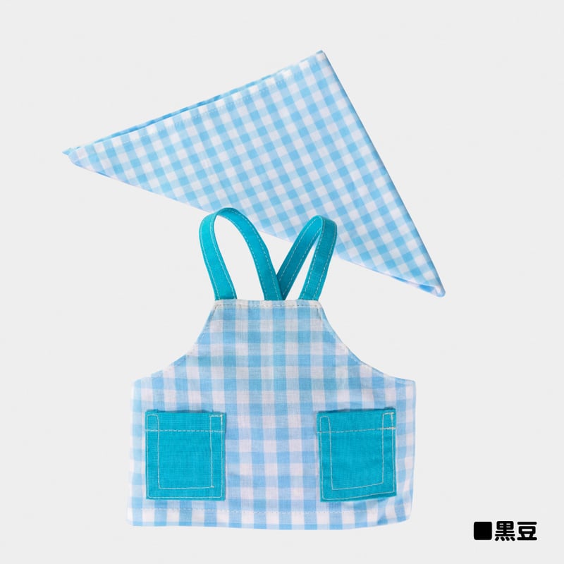 おきがえコレクション：エプロン（ブルー／イエロー） | 東京トガリストア