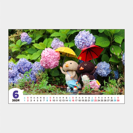 【ご予約商品／ストア限定】東京トガリ カレンダー＆みいむんカレンダー Wセット（A4クリアファイルつき）