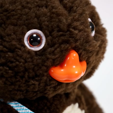 【ストア限定】リアルサイズぬいぐるみ（ノラくん／いちごズボン）丸底トート入り