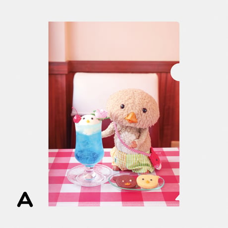 【コラボ喫茶　東京トガリ×喫茶宝石箱】コラボきさてん　クリアファイル
