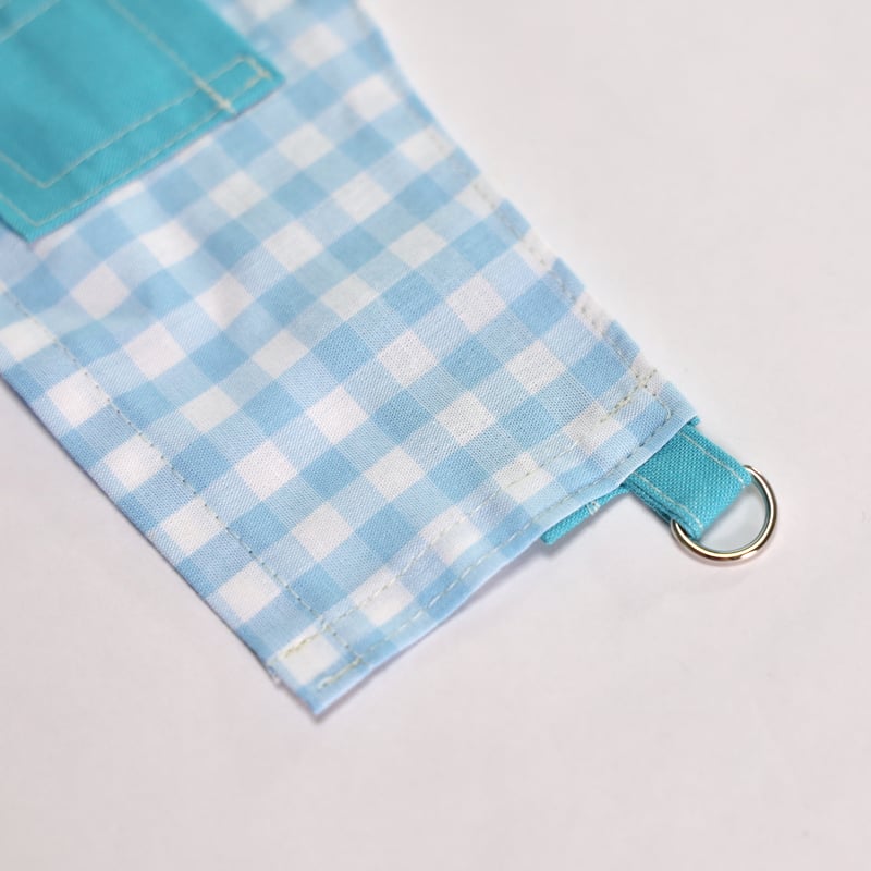 おきがえコレクション：エプロン（ブルー／イエロー） | 東京トガリストア