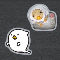 ほんとにあった おばけくんステッカー（全２種）