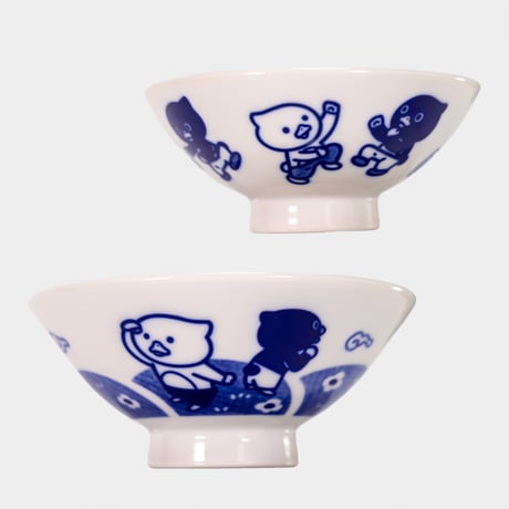 お茶碗（Sサイズ：にぎわい／Mサイズ：みはらし）
