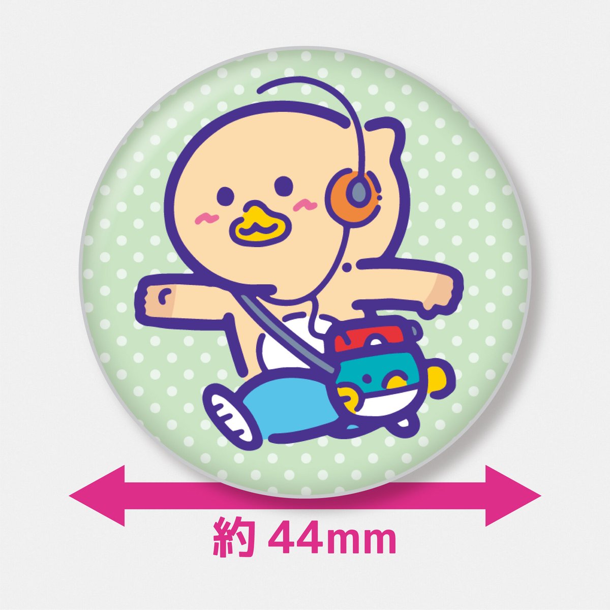 ガチャ：TOKYO TOGARI レトロポップ缶バッジ（全6種＋シークレット1