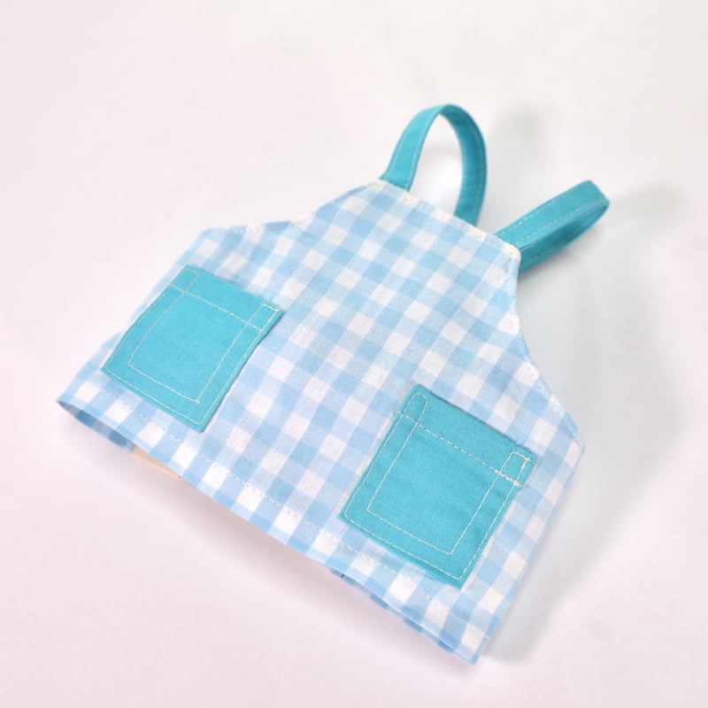 おきがえコレクション：エプロン（ブルー／イエロー） | 東京トガリストア