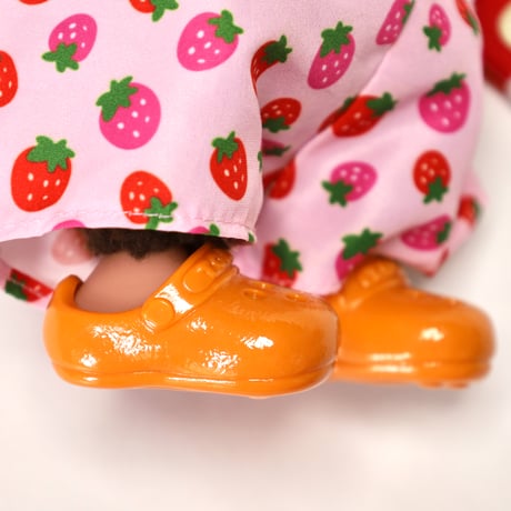 おでかけサンダル（オレンジ）
