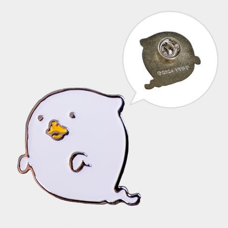 ほんとにあった おばけくんピンバッジ