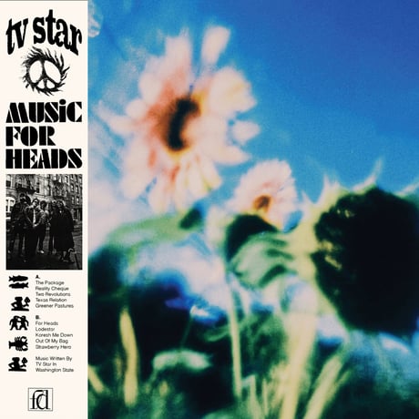 TV Star - Music For Heads(LP)【Baby Blue Opaque Vinyl LP】