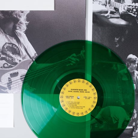 Slaughter Beach, Dog - Crying, Laughing, Waving, Smiling(LP) 【Green Vinyl】