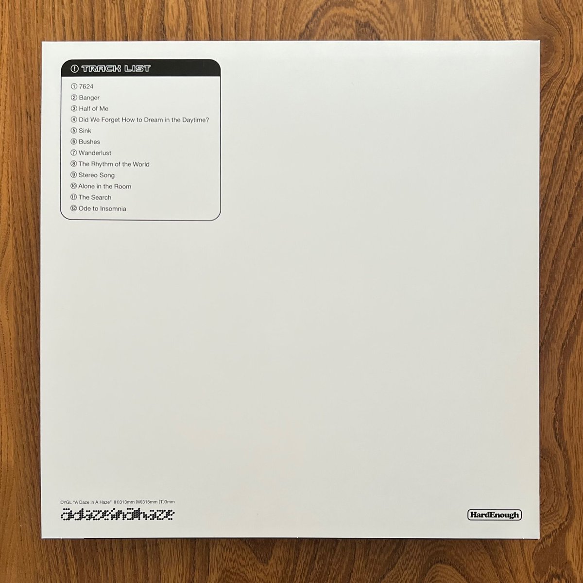 DYGL-A DAZE IN A HAZE(LP) DYGL-A DAZE IN A HAZE(LP)
