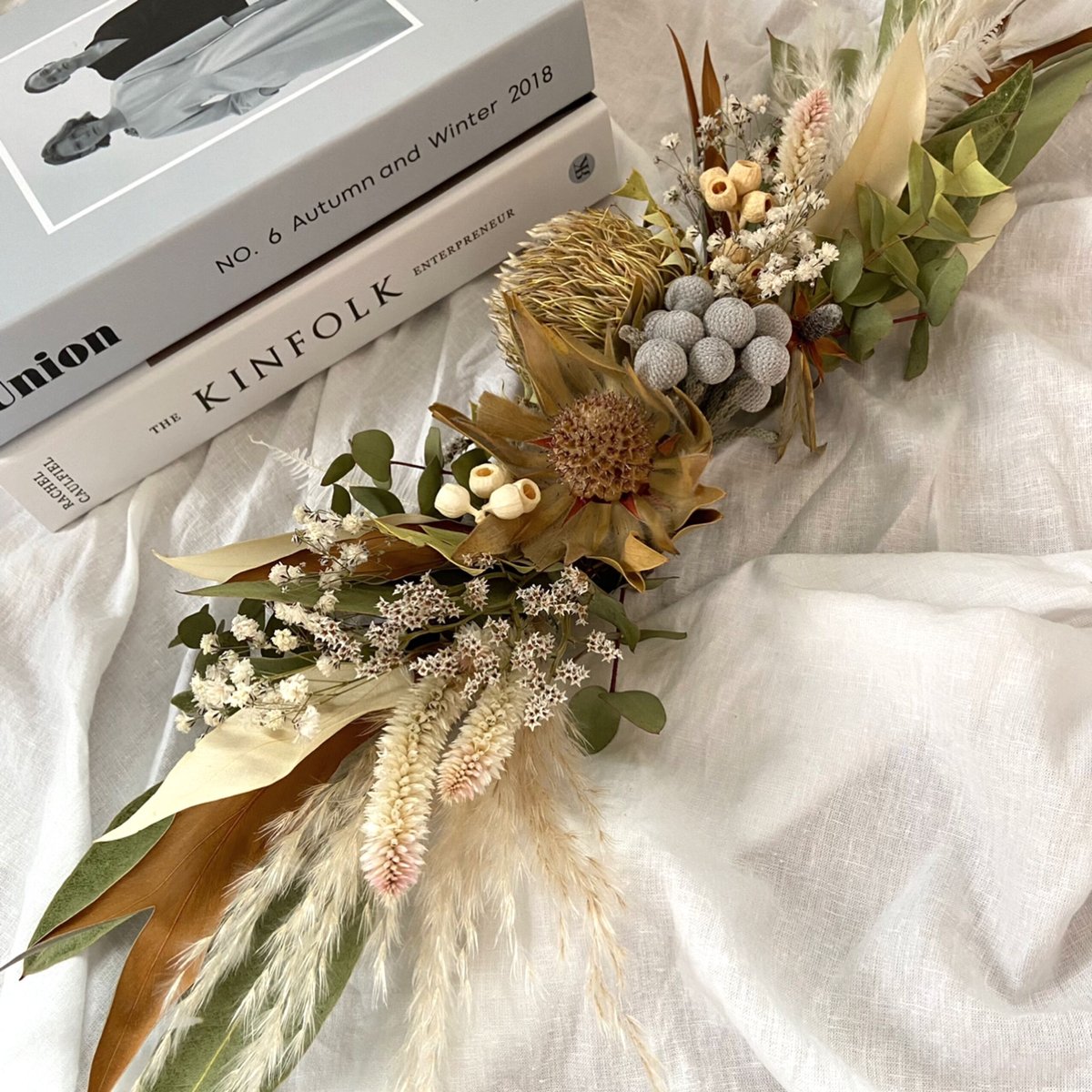 ☆手招きハチ☆ベージュマウアフラワー5点セット order品⸝⋆ ⸝⋆ swag3点set | charme