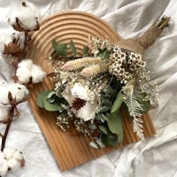 ブルーアイス　　木の実いっぱいの横型スワッグ order品⸝⋆ ⸝⋆ブルーアイスのGreen swag | charme