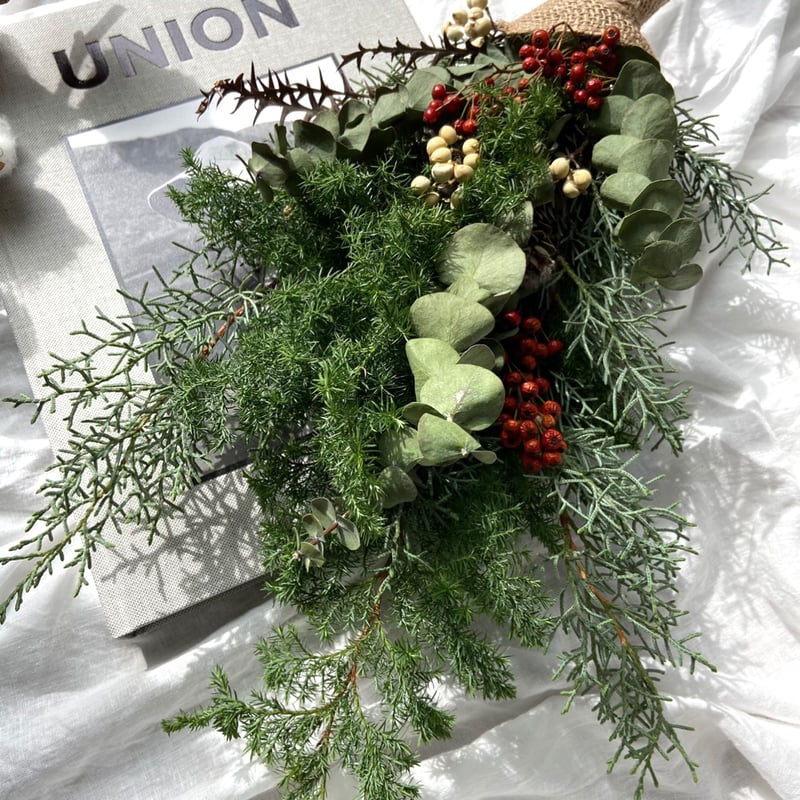 order品⸝⋆ ⸝⋆ブルーアイスと野ばらのXmas swag | charme