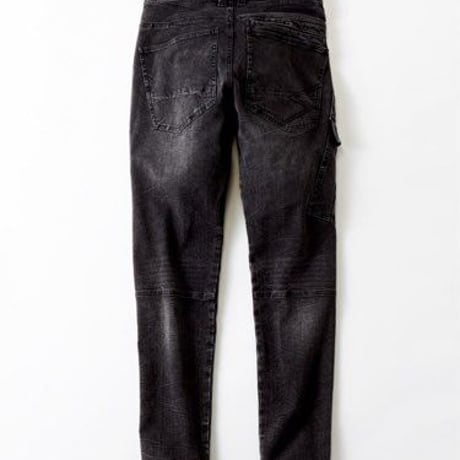 【NEW】STUD'S  S1218 スリムフィット ストレッチデニムカーゴパンツ