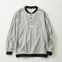 裏ドライメッシュヘンリーネックTシャツ S2564
