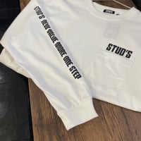 STUD’S 長袖Tシャツ　S1562-2 (ホワイト)