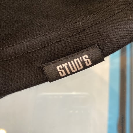 STUD’S 半袖ポケットTシャツ　S1553-1(ブラック)