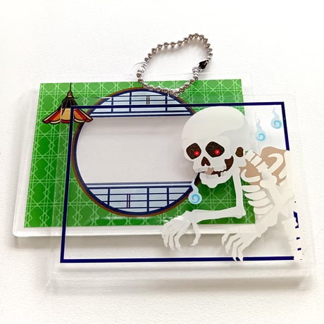 新発売！【KAK08】重ねアクキー：がしゃどくろと丸障子