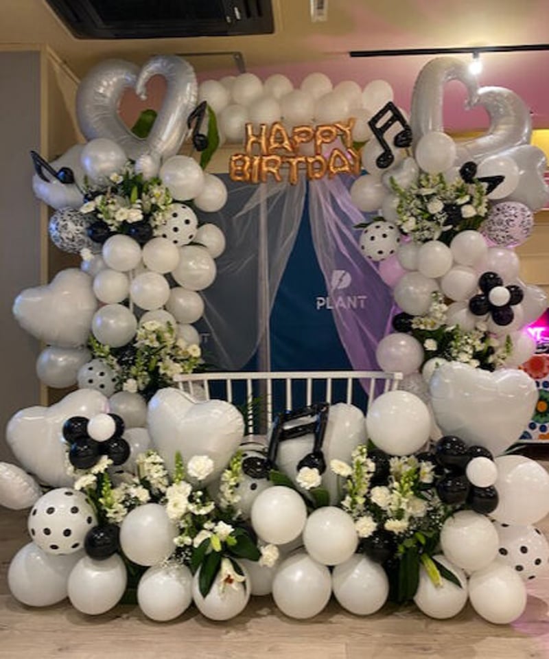 アーチ〉バルーンスタンドフラワー［オーダーメイド］ | kyoka‐flower