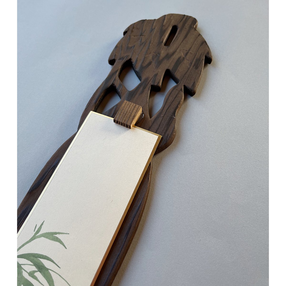 短冊掛 焼杉製 | 光 輪 社