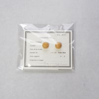 木のピアス/イヤリング＿組ム木工房