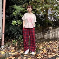 幾何学Tシャツ_パール染色