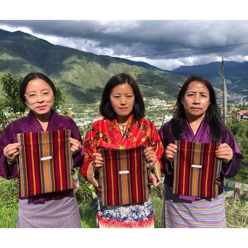 レイ・ブータン 手織り巾着付きハーブティーセット | LAY BHUTAN