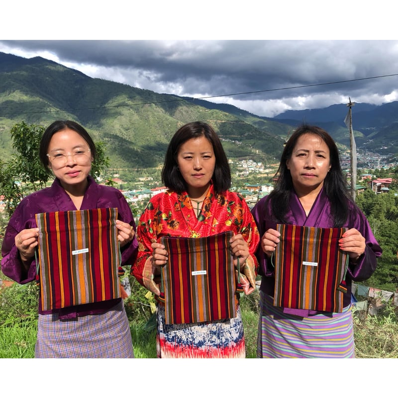 レイ・ブータン 手織り巾着 | LAY BHUTAN