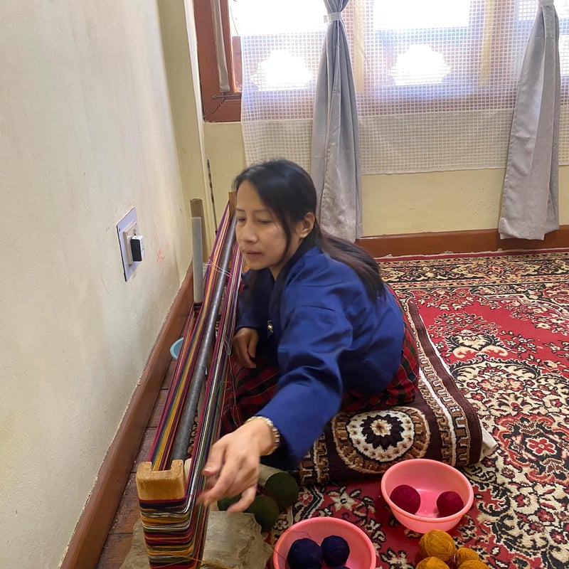 レイ・ブータン 手織り巾着 | LAY BHUTAN