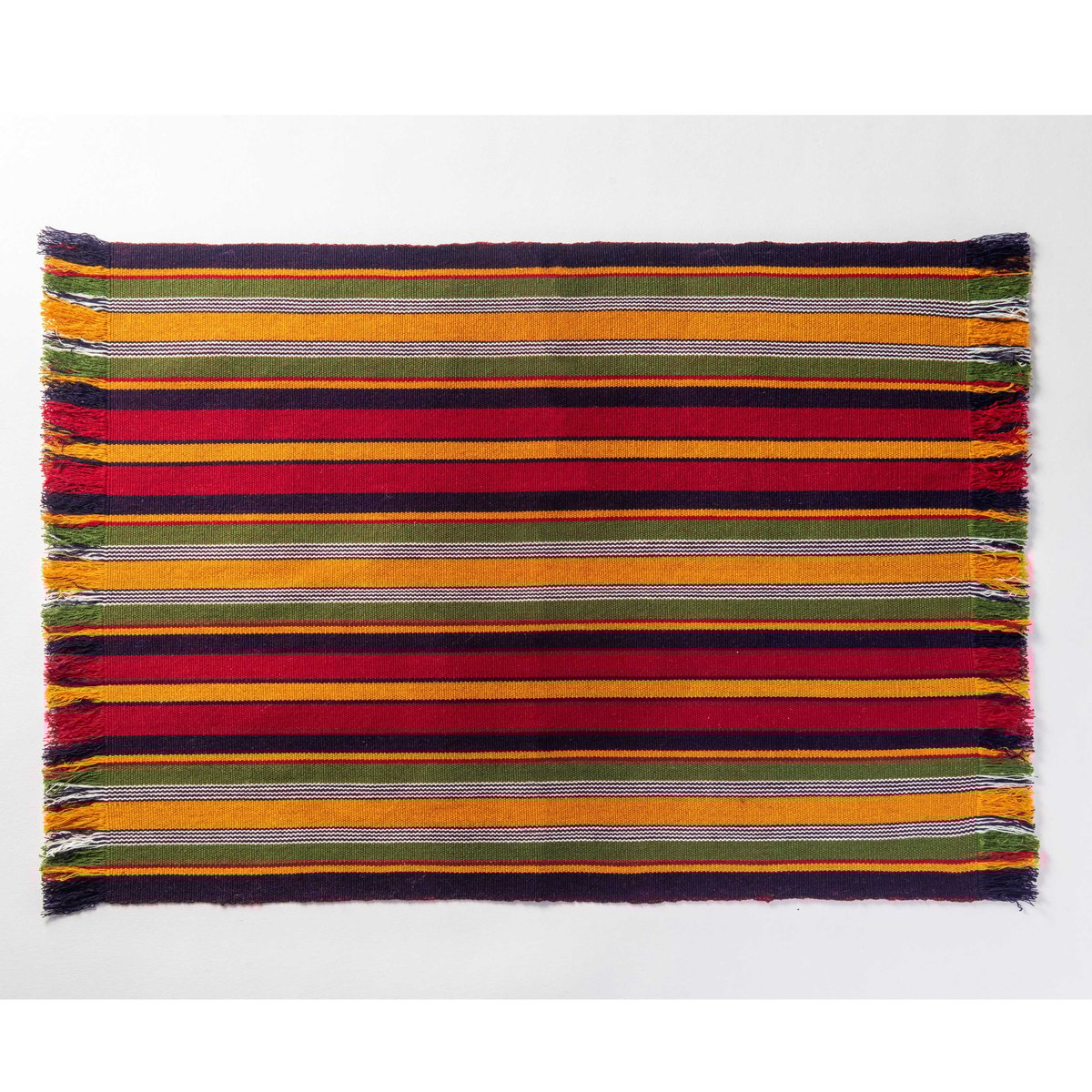 ブータン織物　完全ハンドメイド レイ・ブータン 手織りランチョンマット | LAY BHUTAN