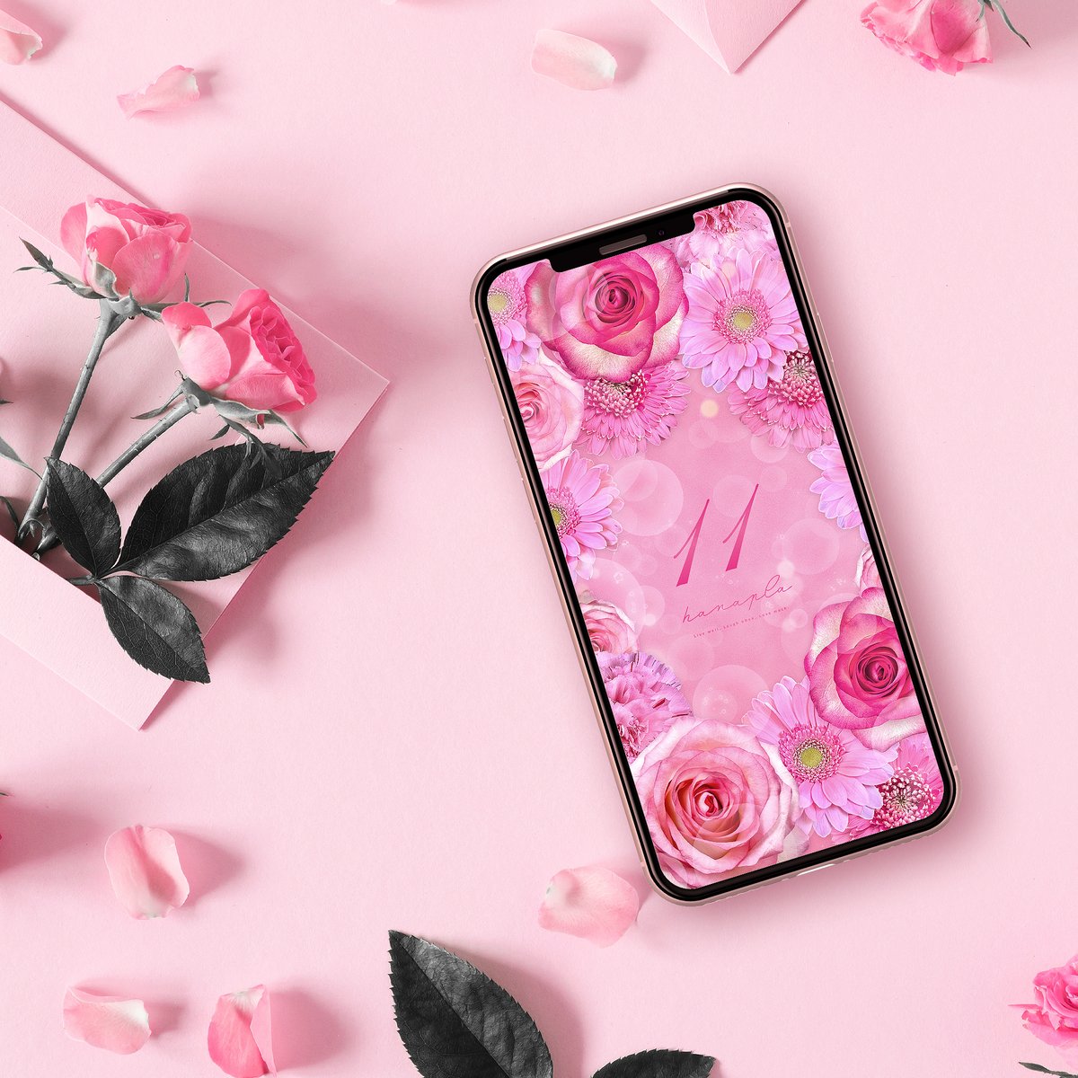 キラ盛りピンクフラワー＋数字11】恋も願いも叶う💖甘くて可愛い