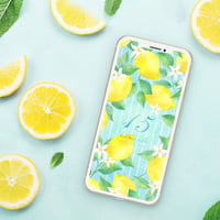 【ピチピチ爽やかレモン＋数字15🍋】元気をくれるビタミンカラー🌿癒しと幸運を呼び込むスマホ壁紙💛
