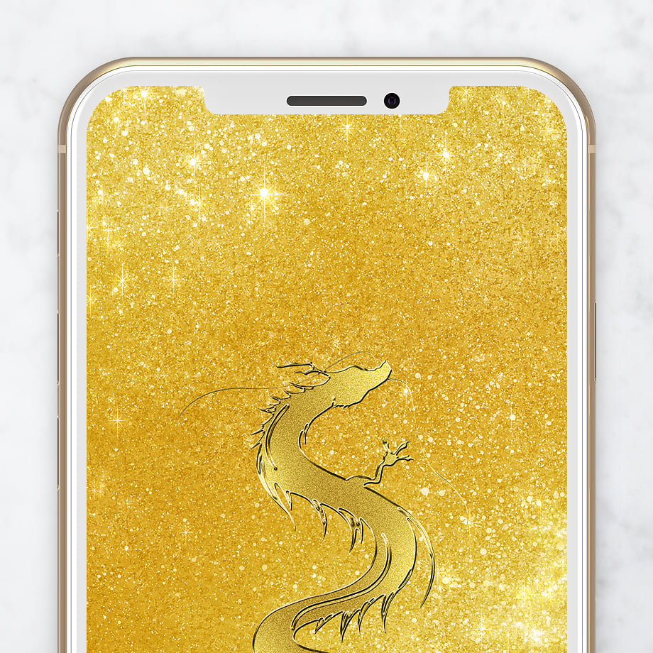 神光宿る！金運昇る黄金龍神＋数字11】✨天の光をまとい昇る黄金龍神