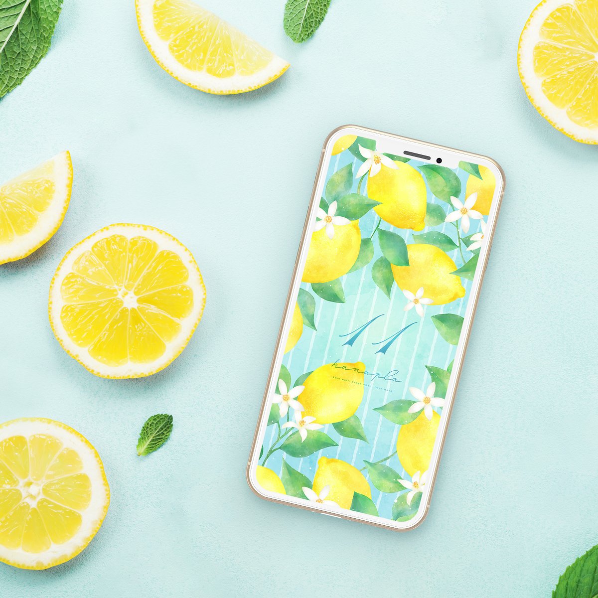 ピチピチ爽やかレモン＋数字11🍋】元気をくれるビタミンカラー🌿癒しと