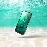【エメラルドの海と福亀＋数字32】🐢癒しの光に包まれる✨健康運と幸運を育む開運待ち受け