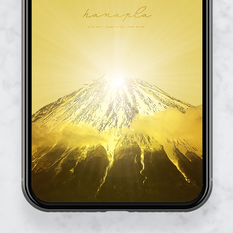 最強ゴールドダイヤモンド金富士】🌅黄金の朝日が金富士を照らす✨金運