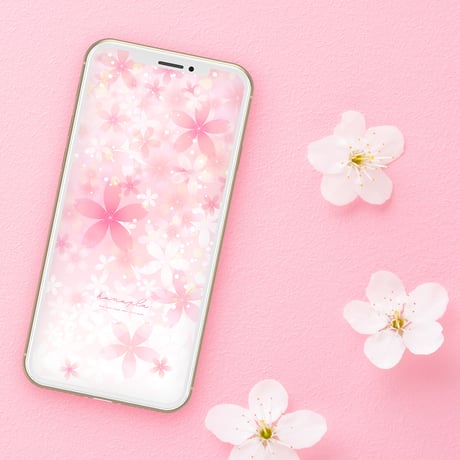 【花盛り桜満開】最高潮をサクラで感じる！幸運を呼ぶ美しい日本の花「さくら」」のスマホ壁紙