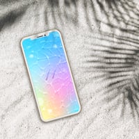 【煌めき浄化レインボーウォーター＋数字11】七色の輝きが心を癒やす🌈幸運と笑顔を引き寄せる✨浄化と希望のスマホ壁紙💖