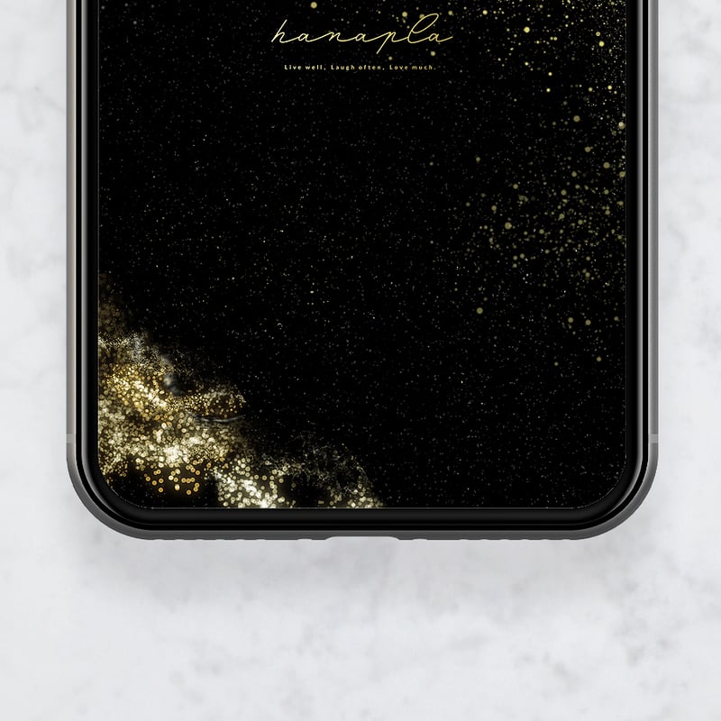 REI君 　連絡待 ゴールデンブラック・グリッター＋数字32】✨黒×金で金運上昇⤴開運を