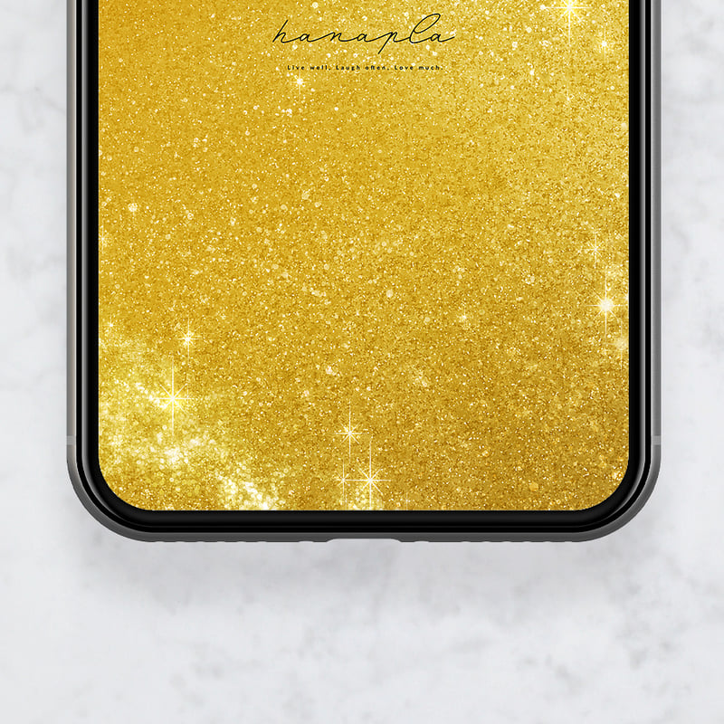 ダブルゴールデン・グリッター＋数字24】✨黄金尽くしの輝きで金運