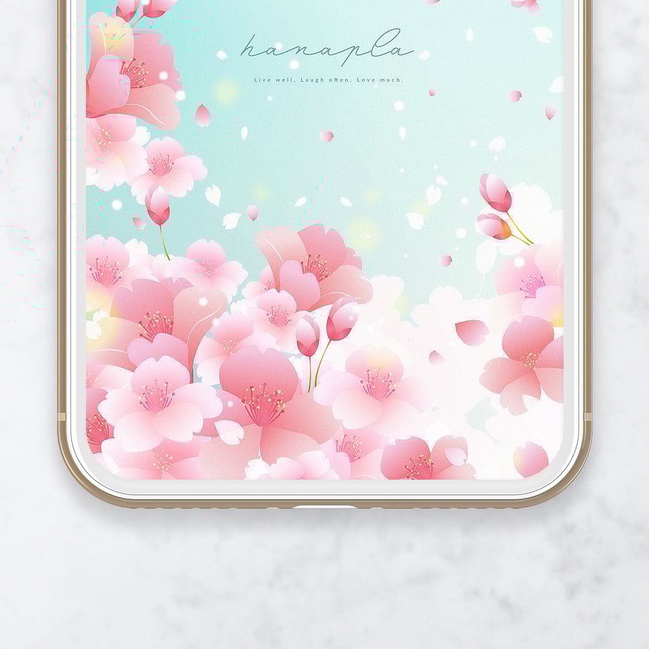 春うらら見上げ桜＋数字11】新しい門出に最適！風に舞う桜と快晴