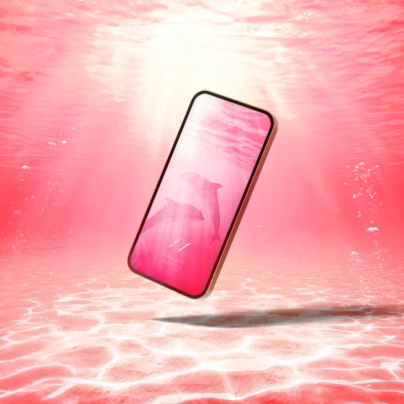 幸運のピンクイルカ❣️シーグラスアート　海の贈り物　ローズクォーツ　女性美　恋愛運 幸運のピンクイルカ❣️シーグラスアート 海の贈り物 ローズクォーツ