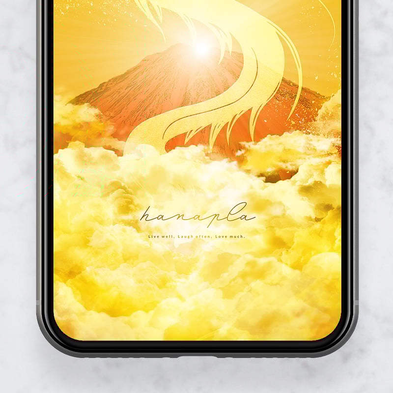 最強無敵！金雲ダイヤモンド赤富士金龍王】🌞天を貫く黄金の龍神が舞う